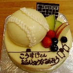 野球のケーキ